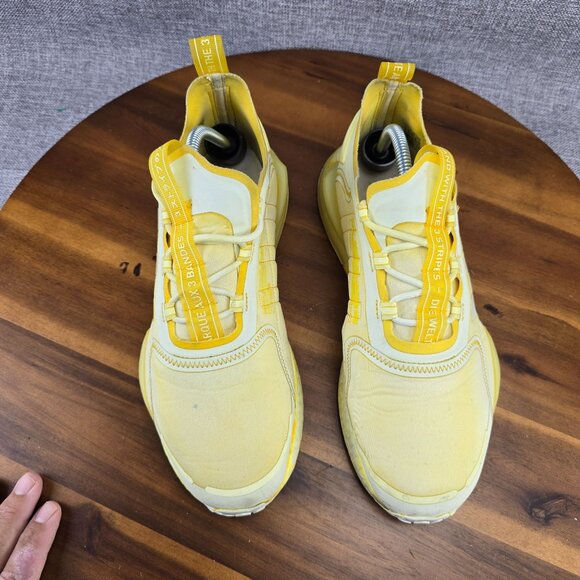 Adidas Nite‎ Jogger Yellow Sneakers Shoes Womens Size 10.5 - Picture 14 of 15